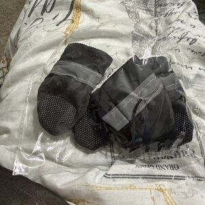 Fleece lined dog shoes